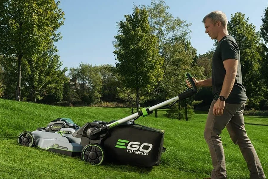 best self-propelled battery lawn mower