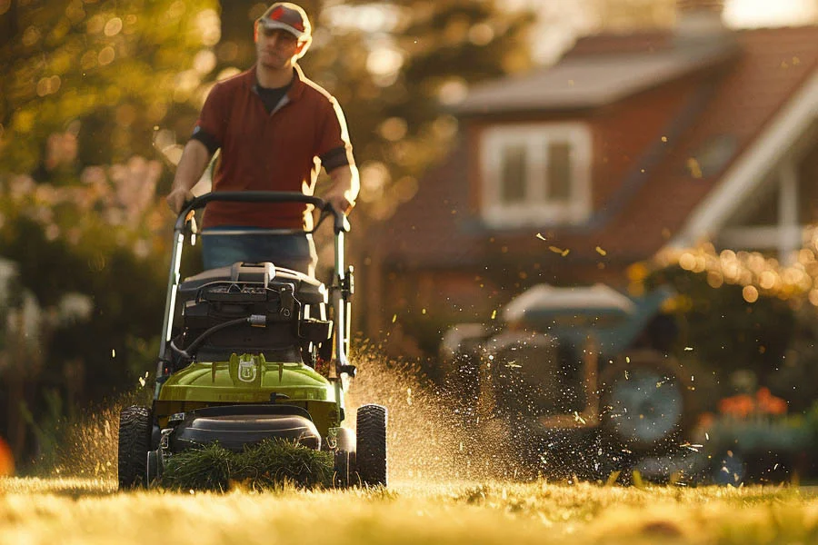 best self-propelled battery lawn mower