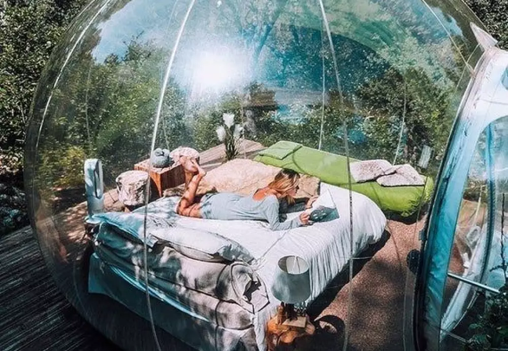 big clear bubble tent